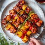 BBQ Pineapple Chicken Kabobs Recipe