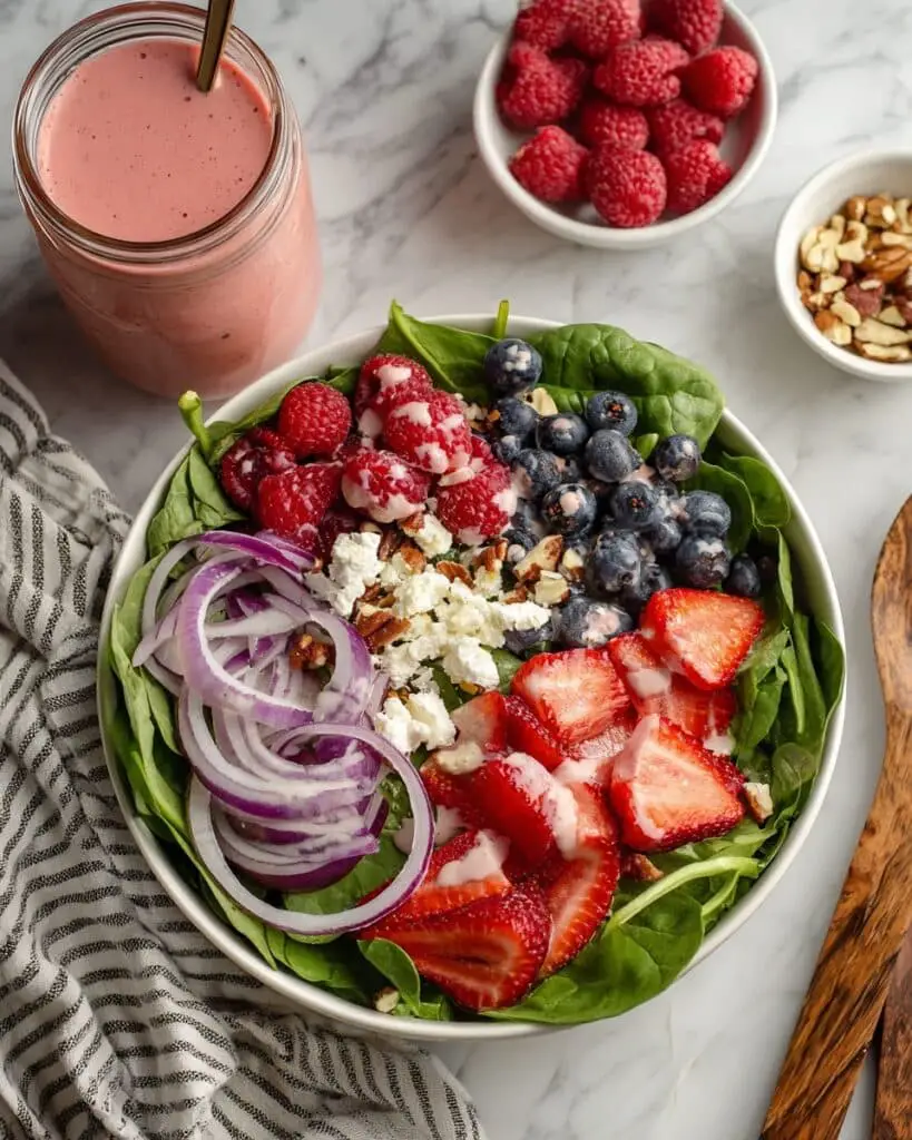 Berry Spinach Salad Recipe