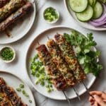 Honey Garlic Asian Chicken Kabobs Recipe