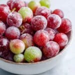 Frozen Grapes: A Naturally Sweet and Refreshing Healthy Snack Recipe