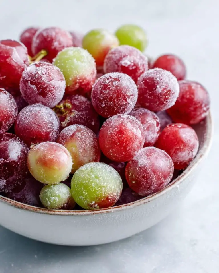 Frozen Grapes: A Naturally Sweet and Refreshing Healthy Snack Recipe