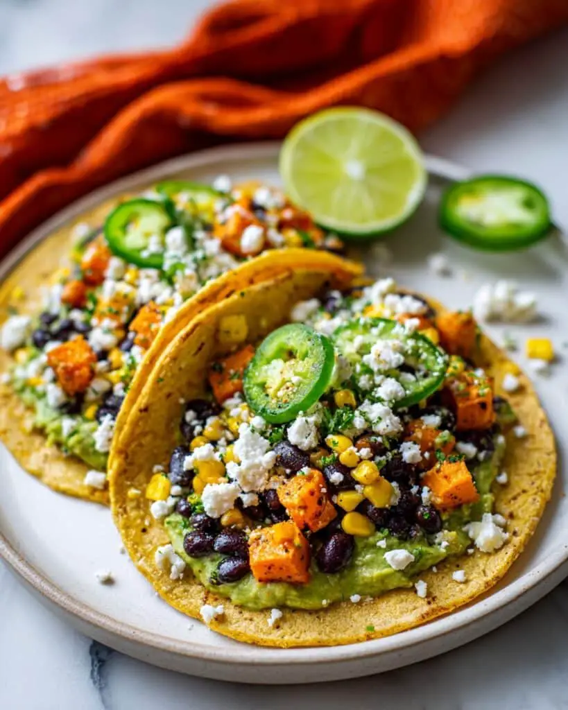 Sweet Potato and Black Bean Tacos Recipe