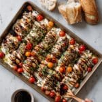 Sheet Pan Chicken Caprese Recipe