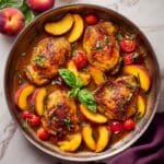 Balsamic Peach Chicken Recipe