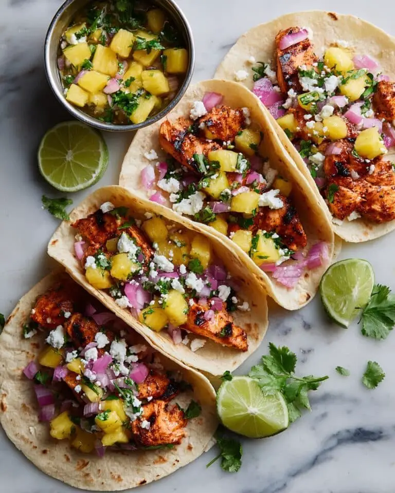 Grilled Fish Tacos with Mango Salsa Recipe