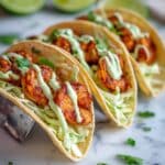 Spicy Shrimp Tacos with Avocado Cream Recipe