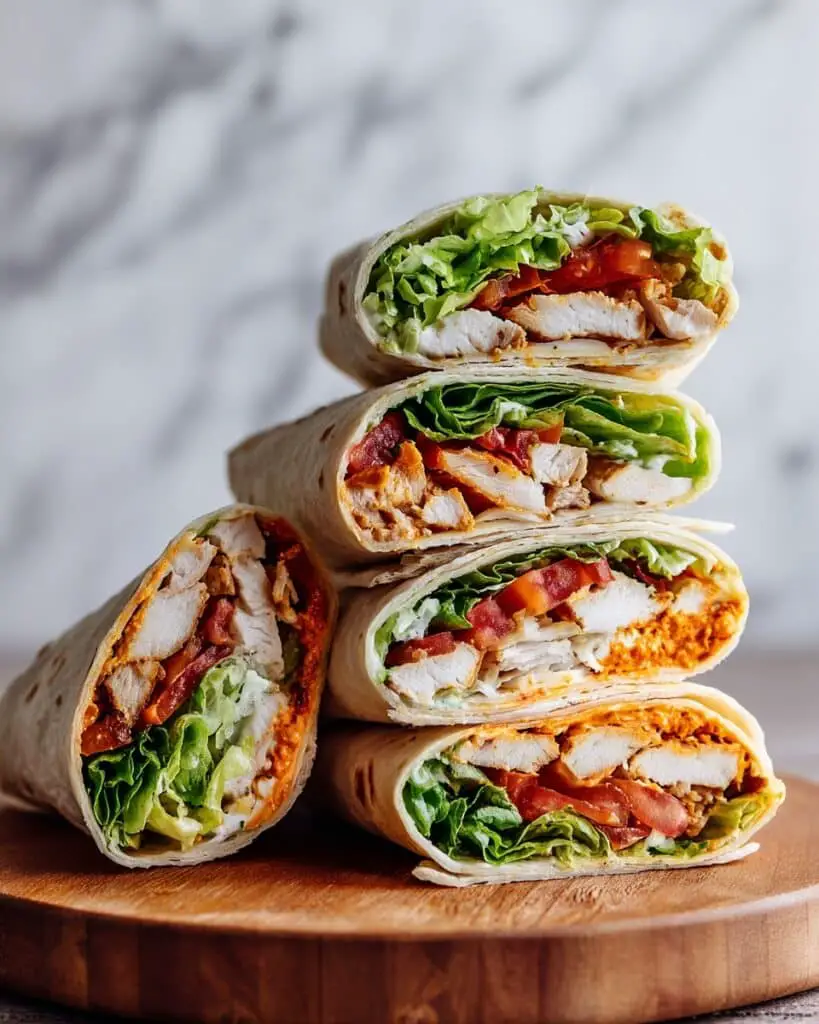 Grilled Avocado Chicken Wraps Recipe