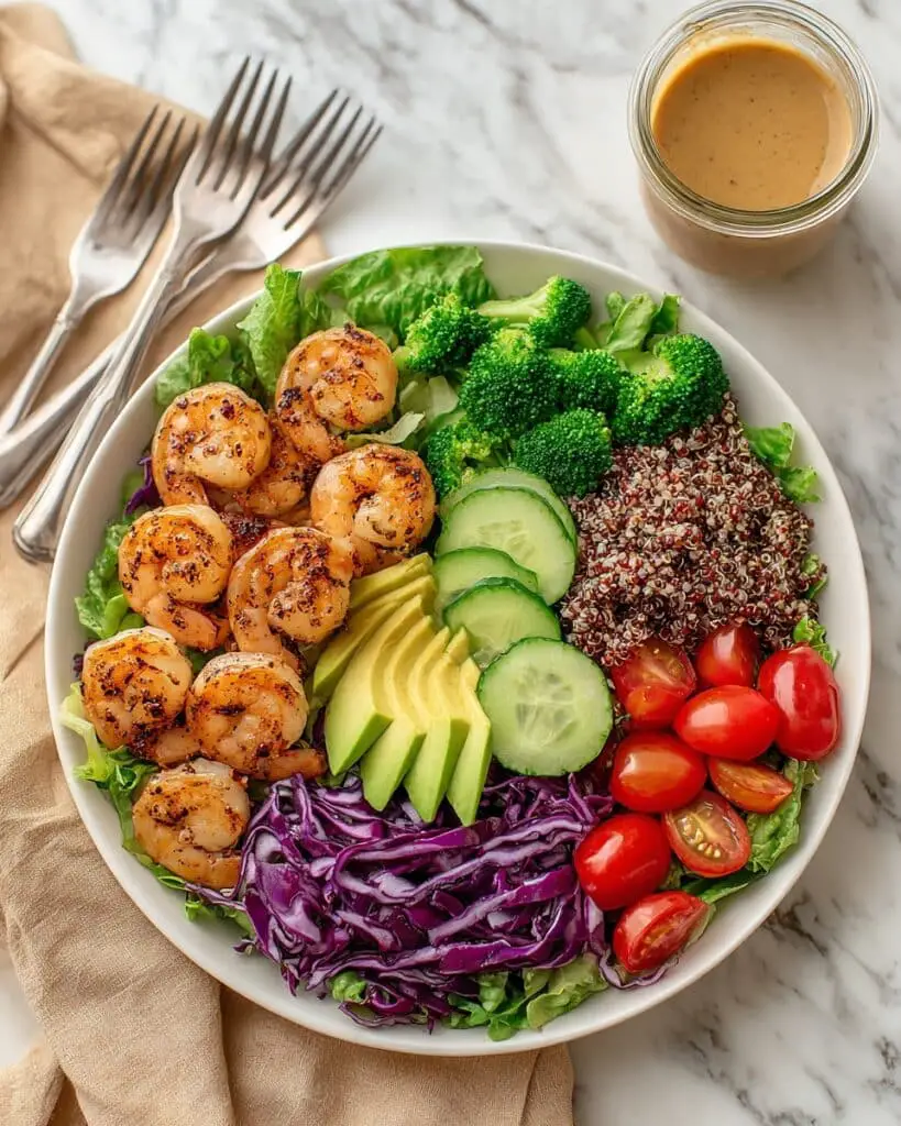 Grilled Shrimp Salad with Lemon Vinaigrette Recipe