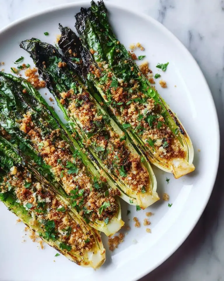Easy Grilled Romaine Hearts with Parmesan, Lemon, and Parsley Recipe