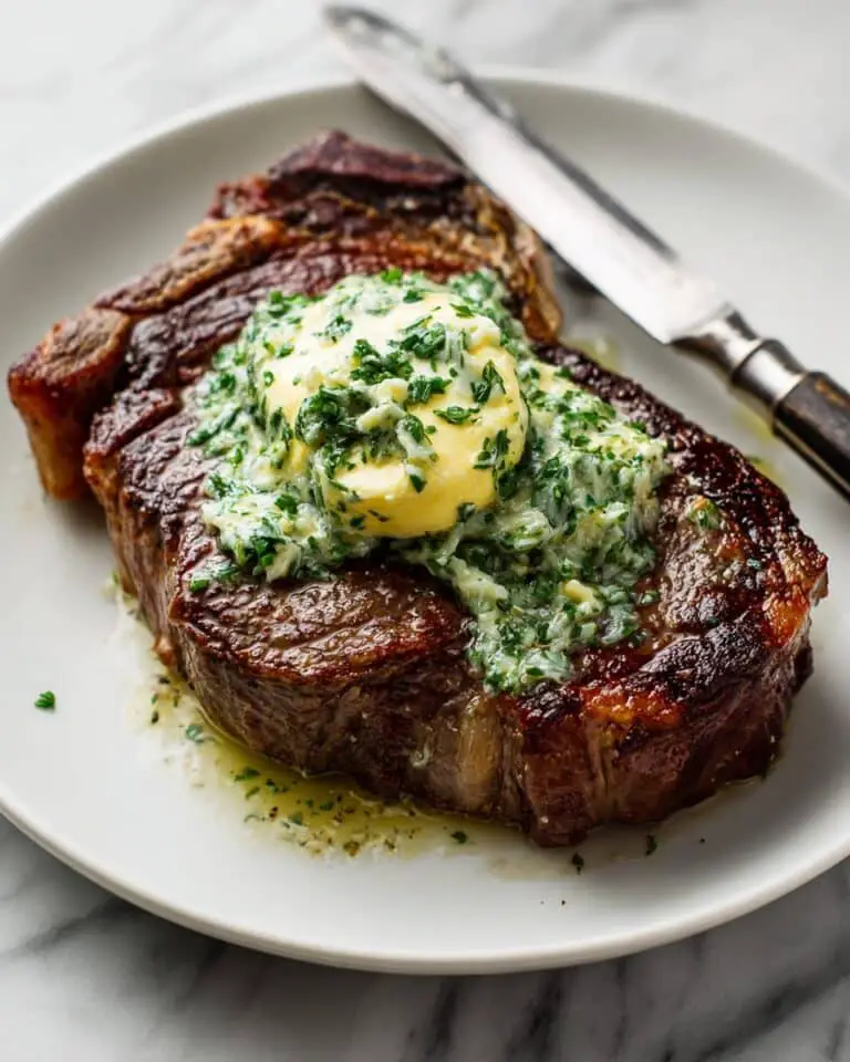 Herbed Garlic Butter Steak Recipe