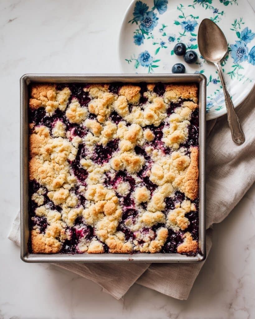Quick and Easy Blueberry Cobbler Recipe
