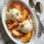 Grilled Peach Crumble Recipe
