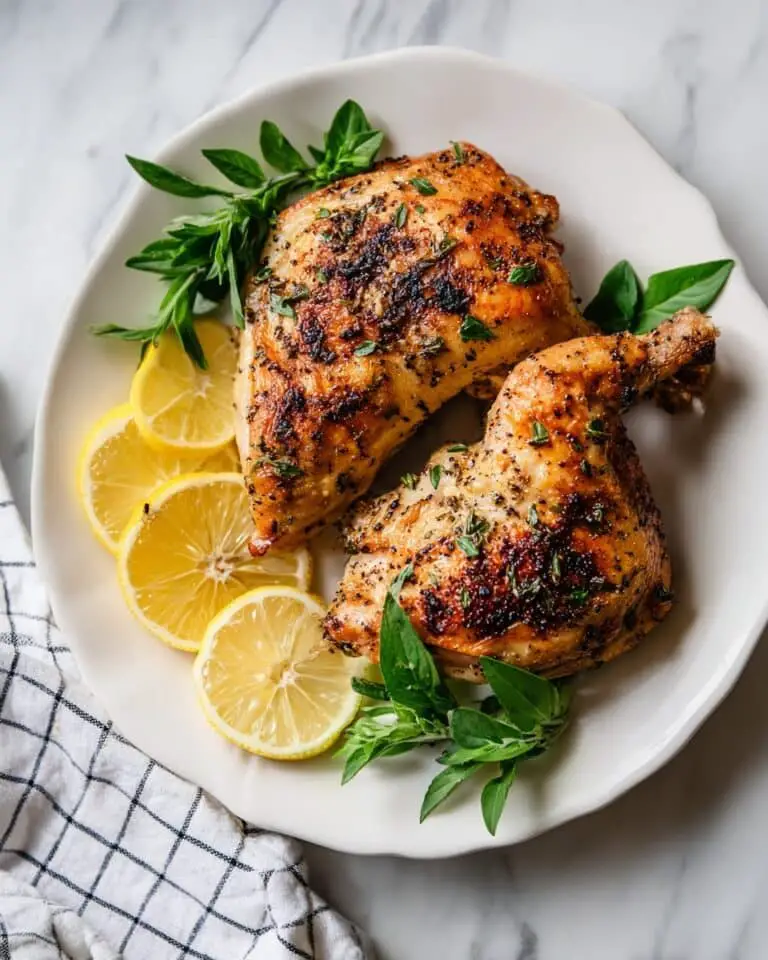 Baked Chicken Breast with Greek Souvlaki Marinade Recipe