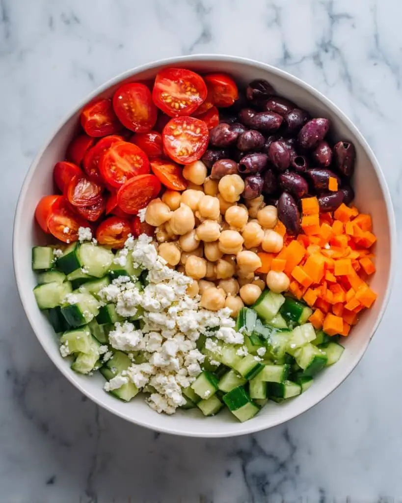 Greek Chickpea Salad Recipe