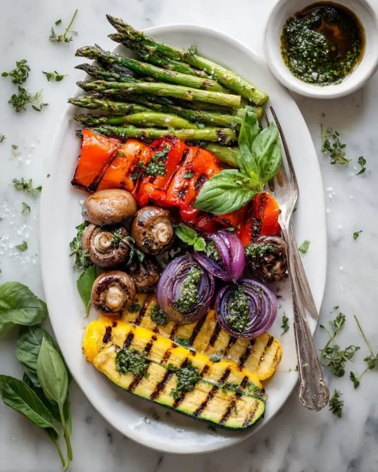 Grilled Vegetables with Balsamic Vinegar Recipe