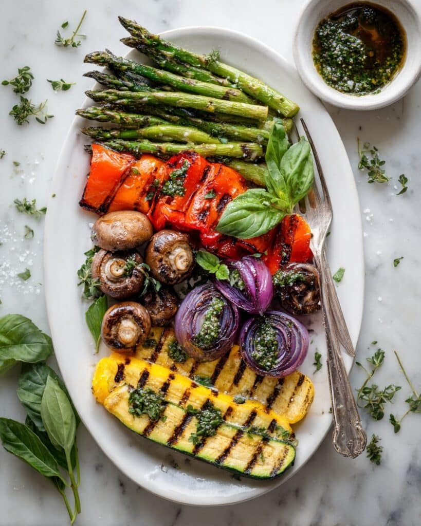 Grilled Vegetables with Balsamic Vinegar Recipe