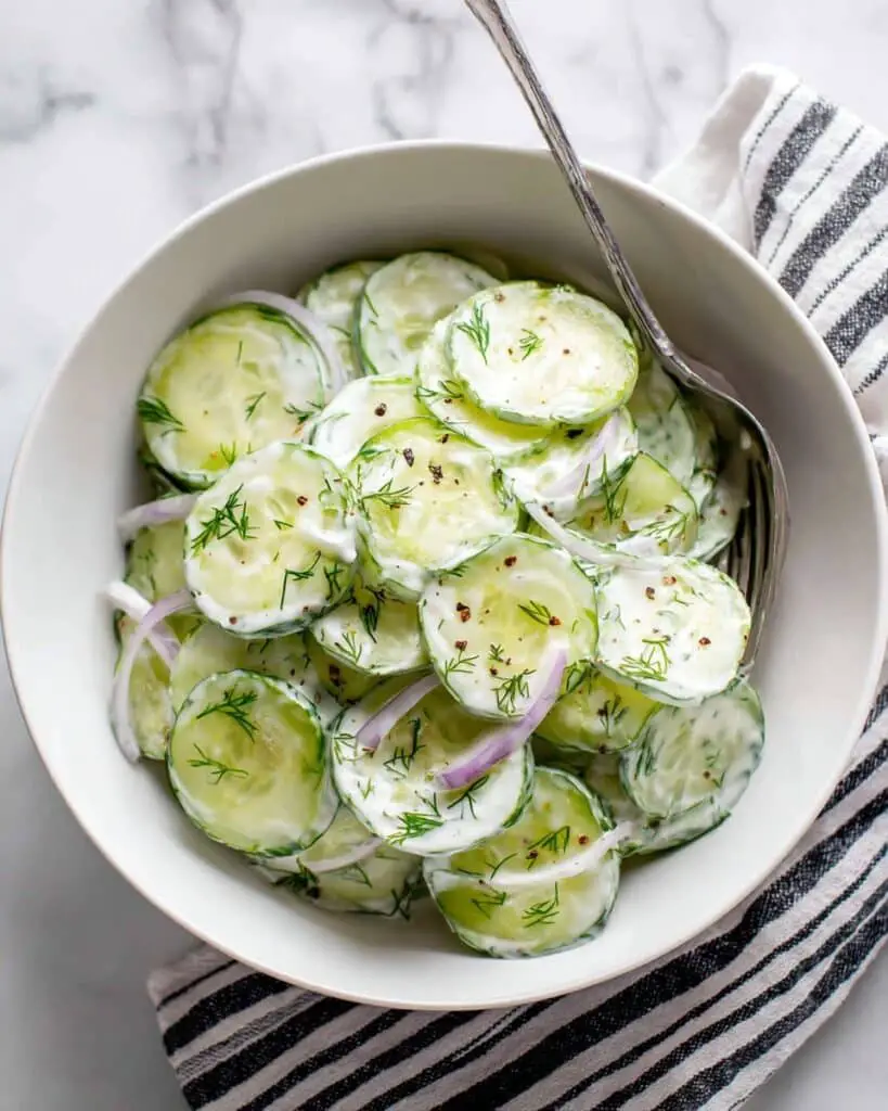 Cucumber Dill Salad Recipe