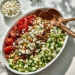Black Eyed Pea Salad with Fresh Vegetables and Lemon Vinaigrette Recipe