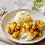 Easy Grilled Fish with Mango Salsa Recipe