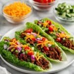 Quick Cheeseburger Lettuce Wraps Recipe