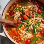 Chicken and Vegetable Soup (Low-Calorie Version) Recipe