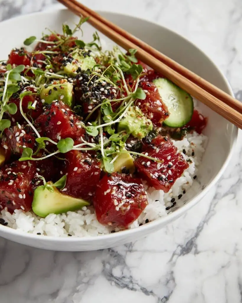 Tuna Poke Bowl Recipe