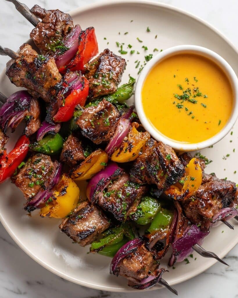 Grilled Steak Kabobs Recipe