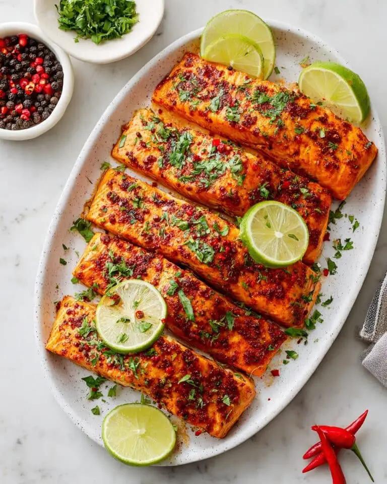 Chili Lime Orange Salmon Recipe