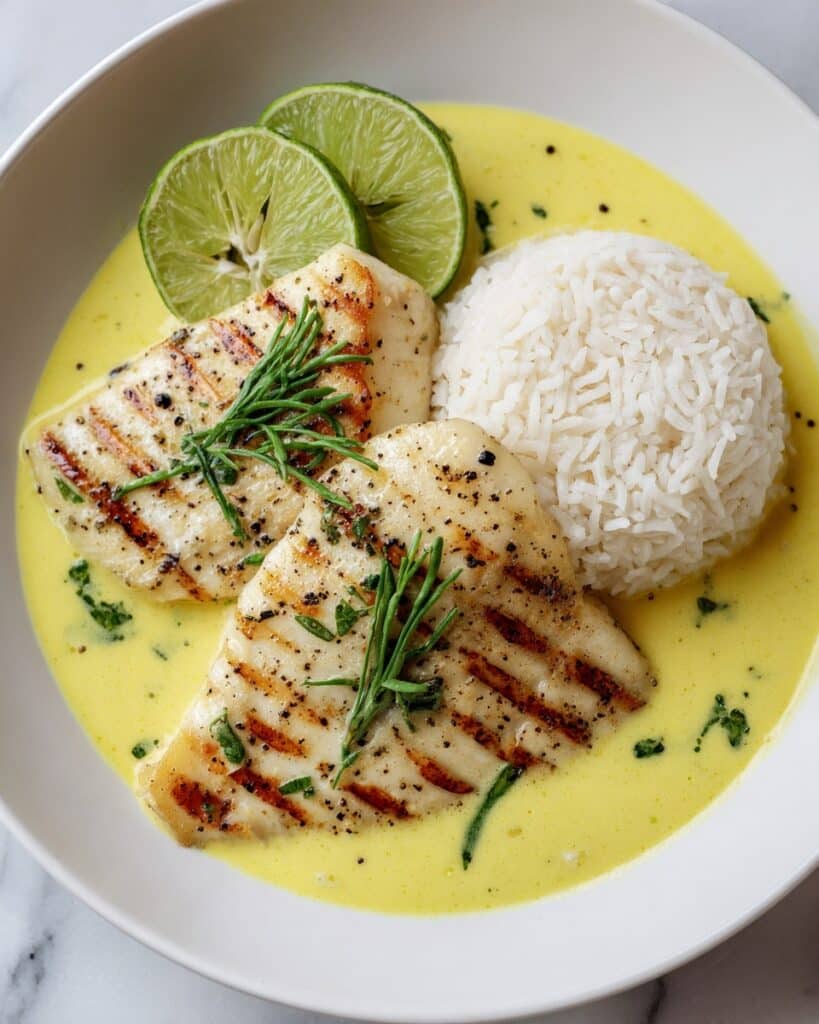 Grilled Mahi Mahi with Garlic, Citrus, and Herbs Recipe