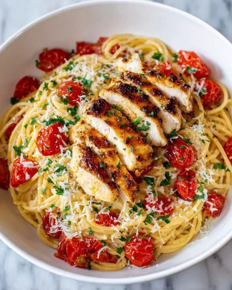 Bruschetta Chicken Pasta Recipe