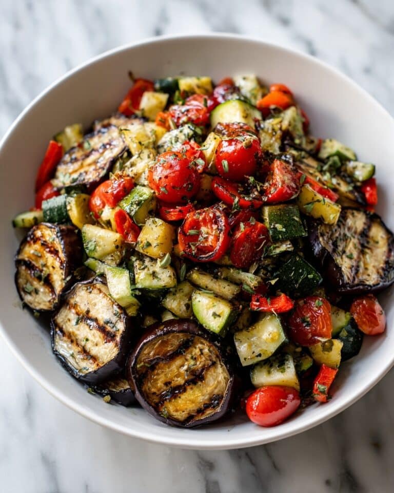 Mediterranean Eggplant Salad Recipe