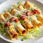 Crispy Homemade Chicken Taquitos Recipe