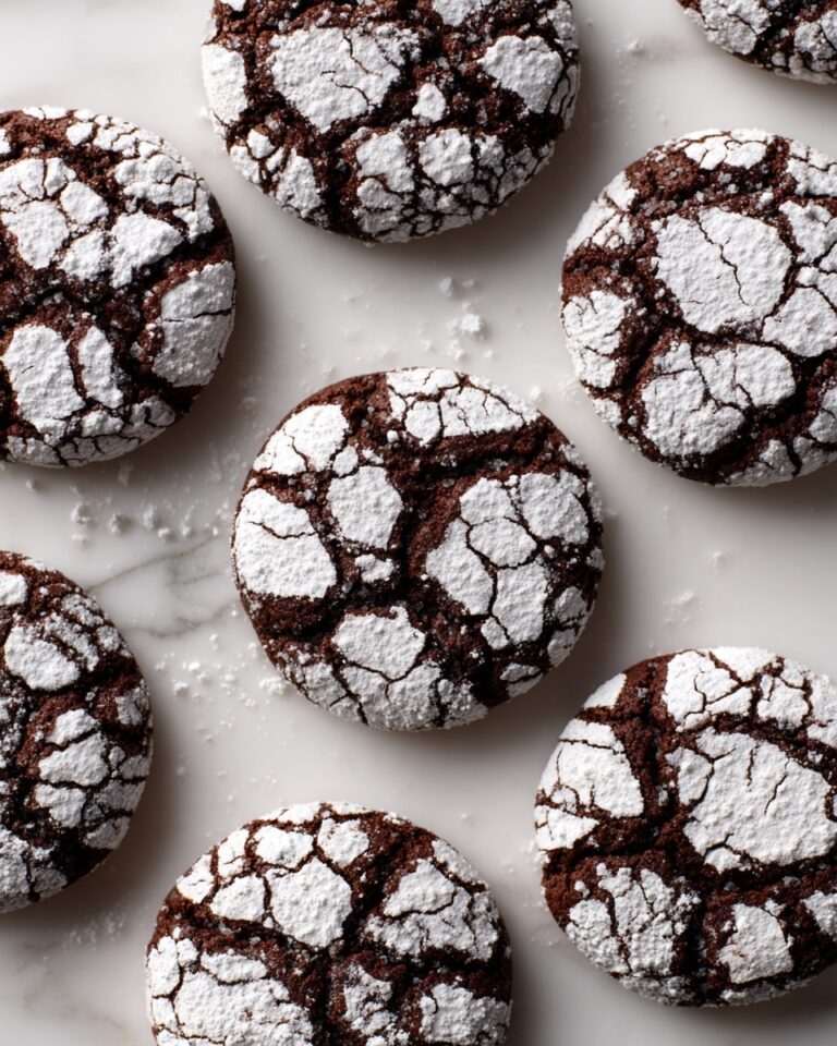 Chocolate Crinkle Cookies Recipe