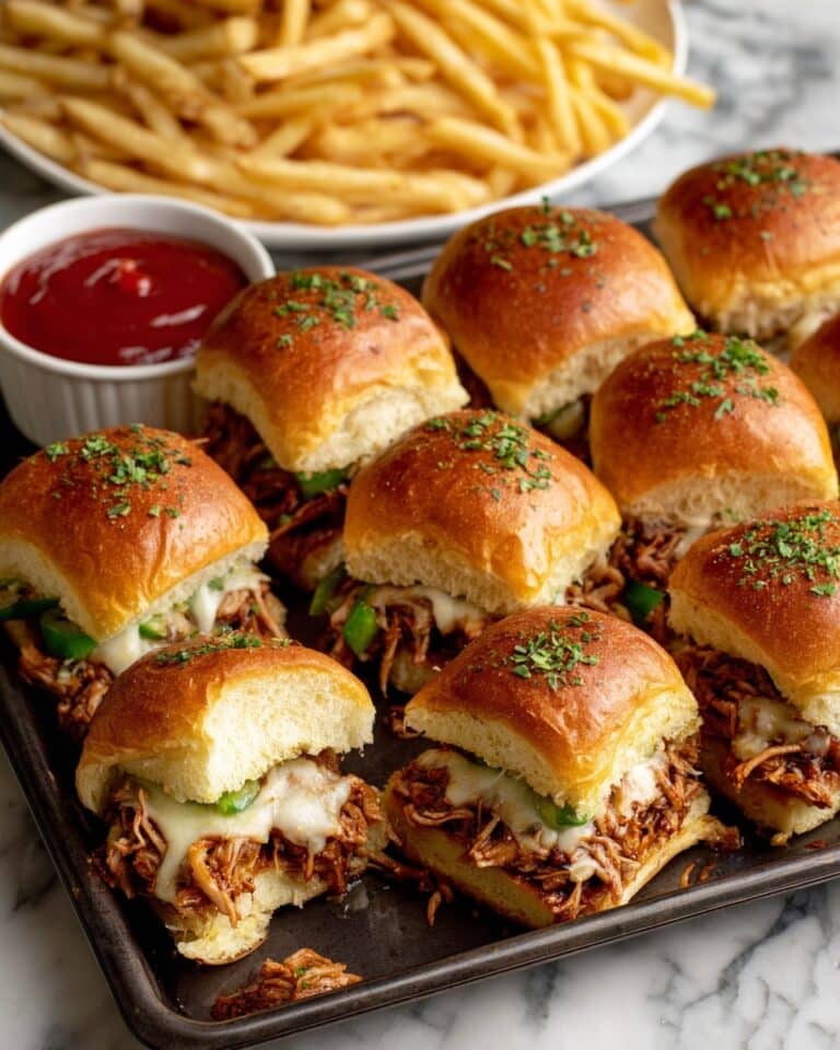 Cheesiest Philly Sliders Recipe