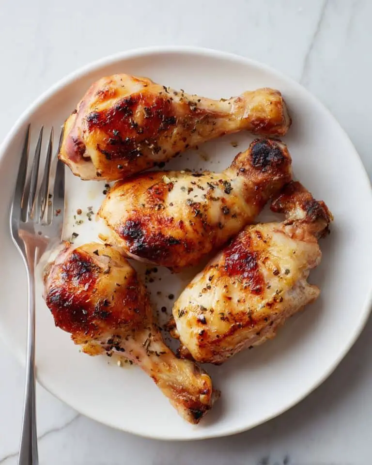 Grilled Chicken Drumsticks in Flavorful Brine Recipe