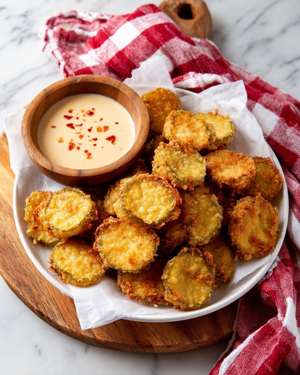 Air Fryer Fried Pickles Recipe - Recipe Image