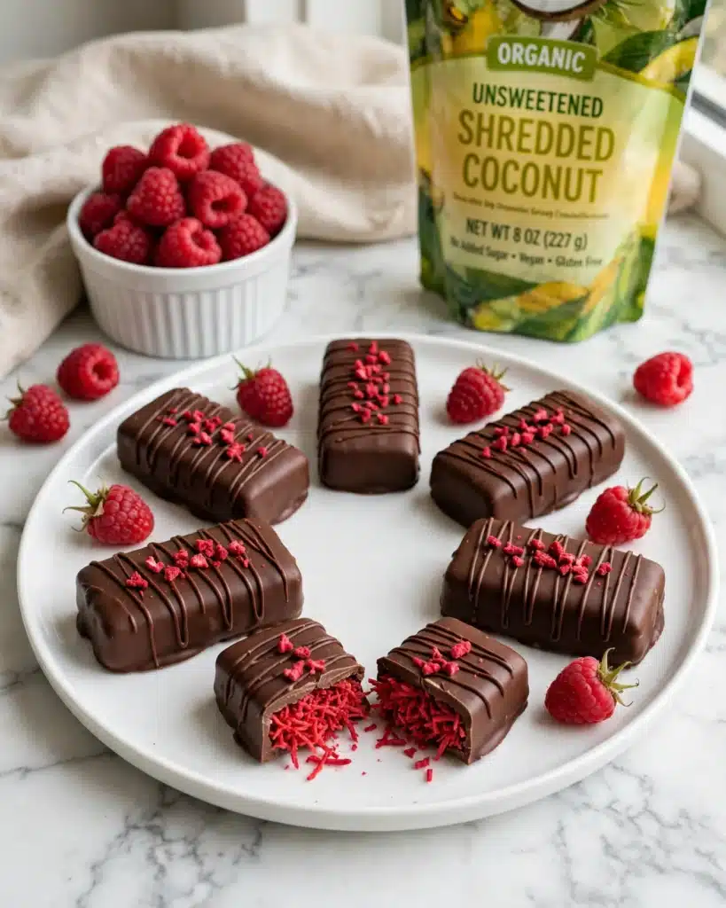 Raspberry Coconut Bars Recipe