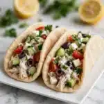 Greek Chicken Salad with Tzatziki Dressing Recipe