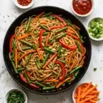 Summer Veggie Stir-Fry with Noodles Recipe