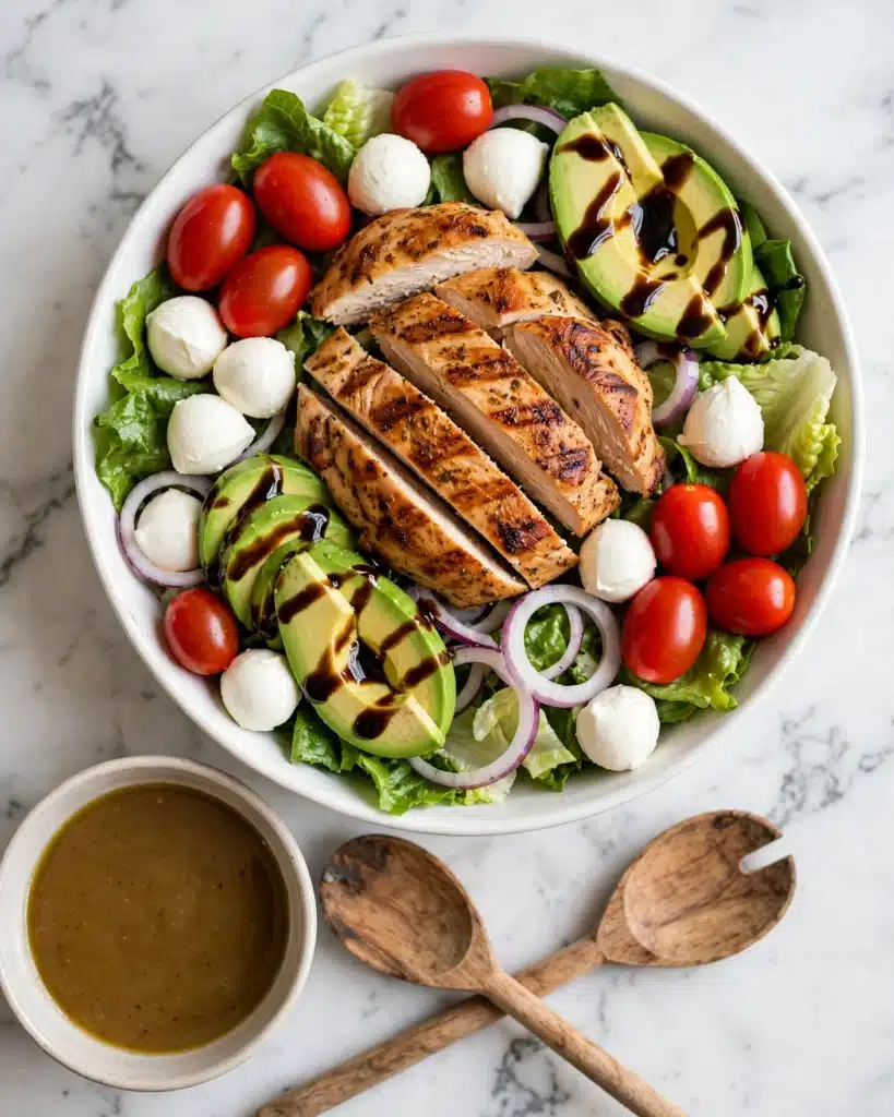 Caprese Salad with Grilled Chicken Recipe
