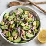 Tuna Salad with Avocado and Cucumber Recipe