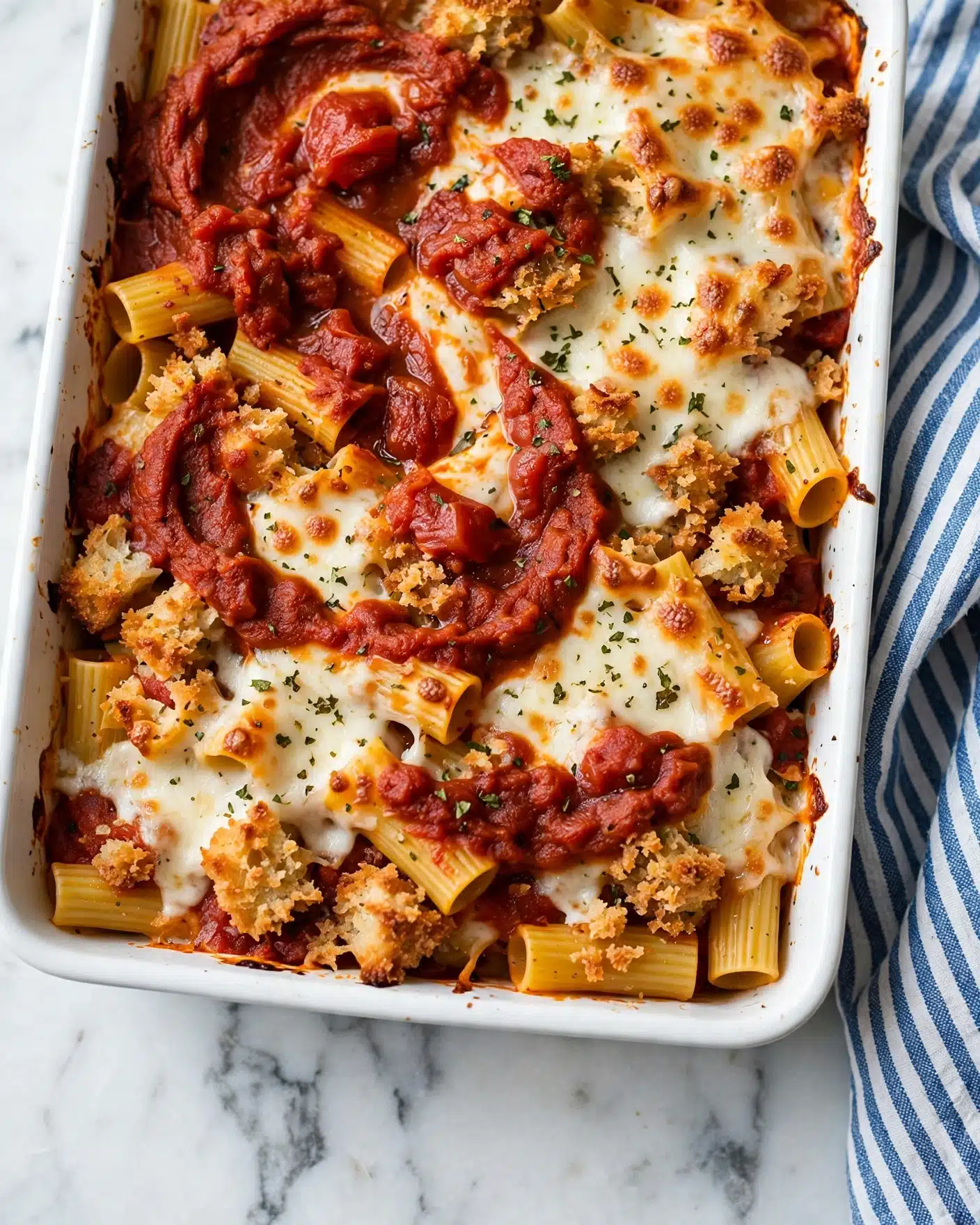 Cheesy Chicken Parmesan Casserole Recipe