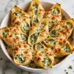 Caramelle Pasta with Spinach & Ricotta in Parmesan Butter Sauce Recipe