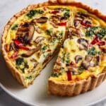 Vegetarian Vegetable Quiche Recipe
