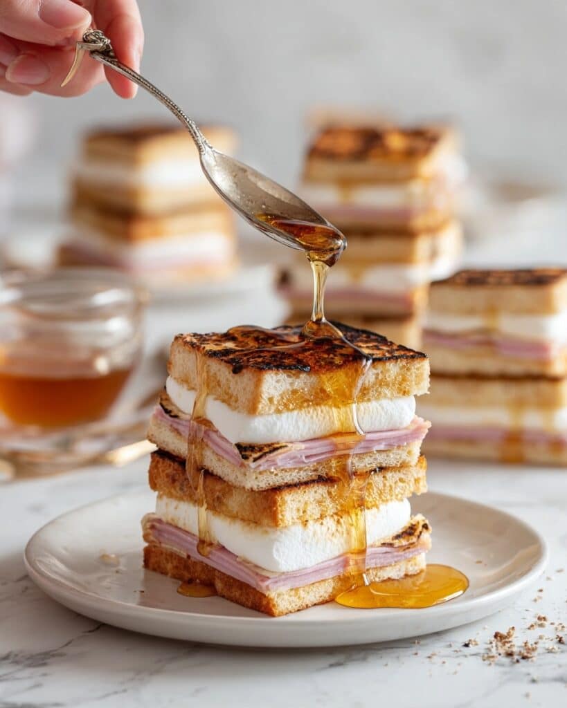 Savoury S’mores with Cheese, Smoked Meat, and Chives Recipe