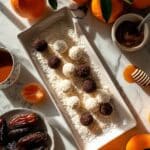 Easy No-Bake Energy Balls with Oats, Nut Butter, and Chocolate Chips Recipe