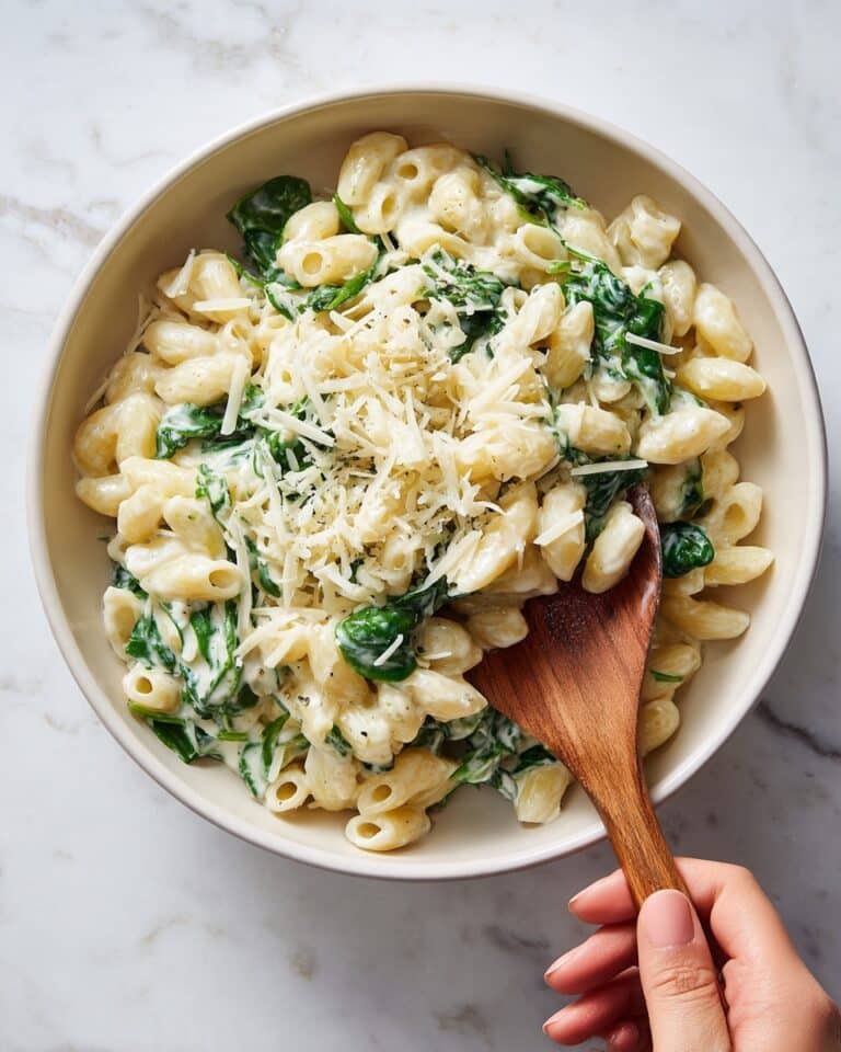 Lemon Ricotta Pasta with Spinach Recipe