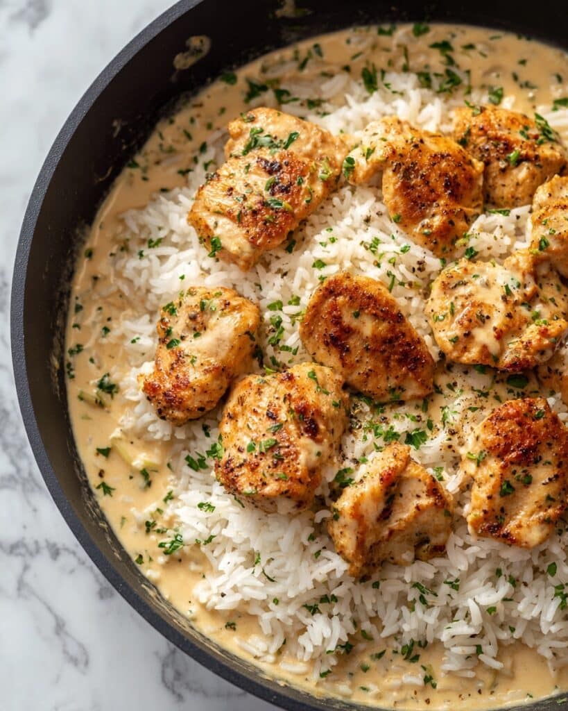 Creamy Herb Chicken & Basmati Rice Recipe