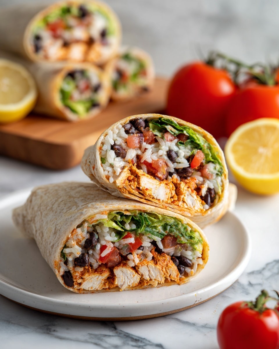 Chipotle Ranch Grilled Chicken Burrito Recipe