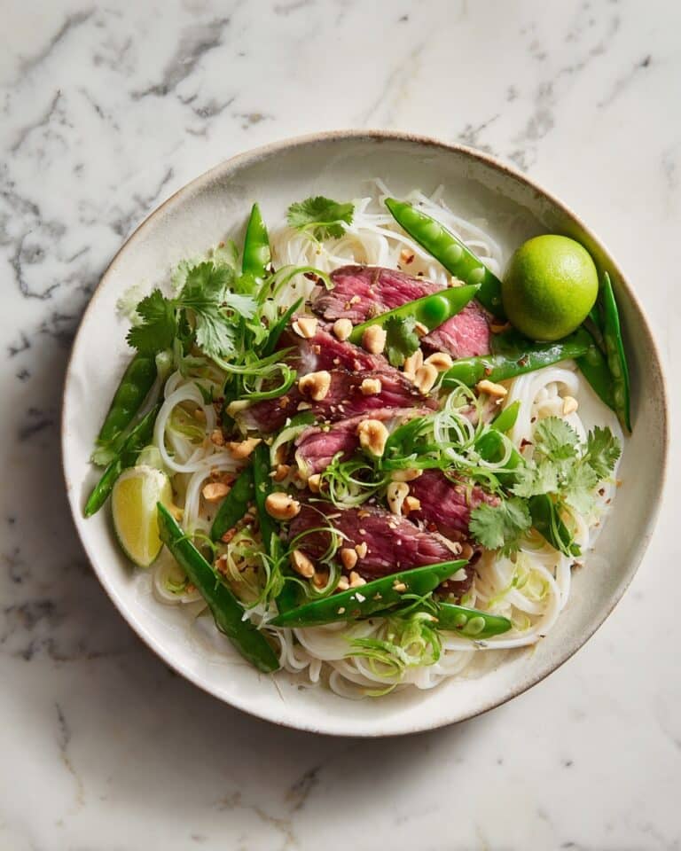 Barbecue Steak & Noodles Recipe